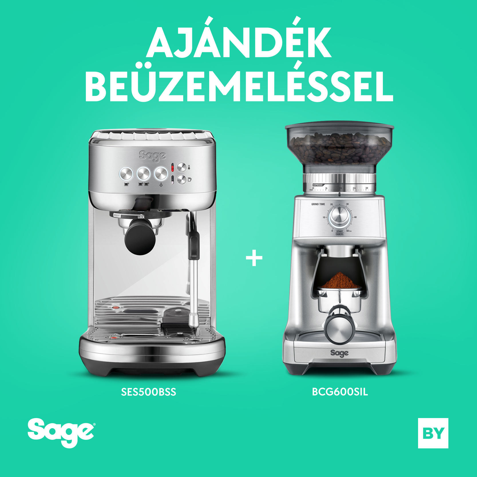 .nr1. - Sage Ősz ! - Sage SES500BSS - The Bambino™ Plus + Sage BCG600BSS - The Dose Control™ Pro